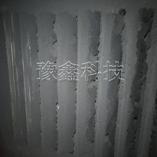 激波吹灰器爐膛吹灰效果前后對比
