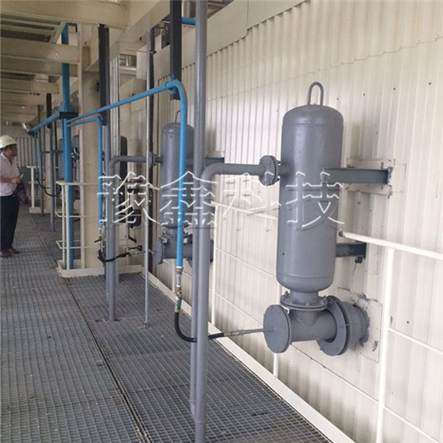 豫鑫科技智能鍋爐脈沖吹灰器現場作業